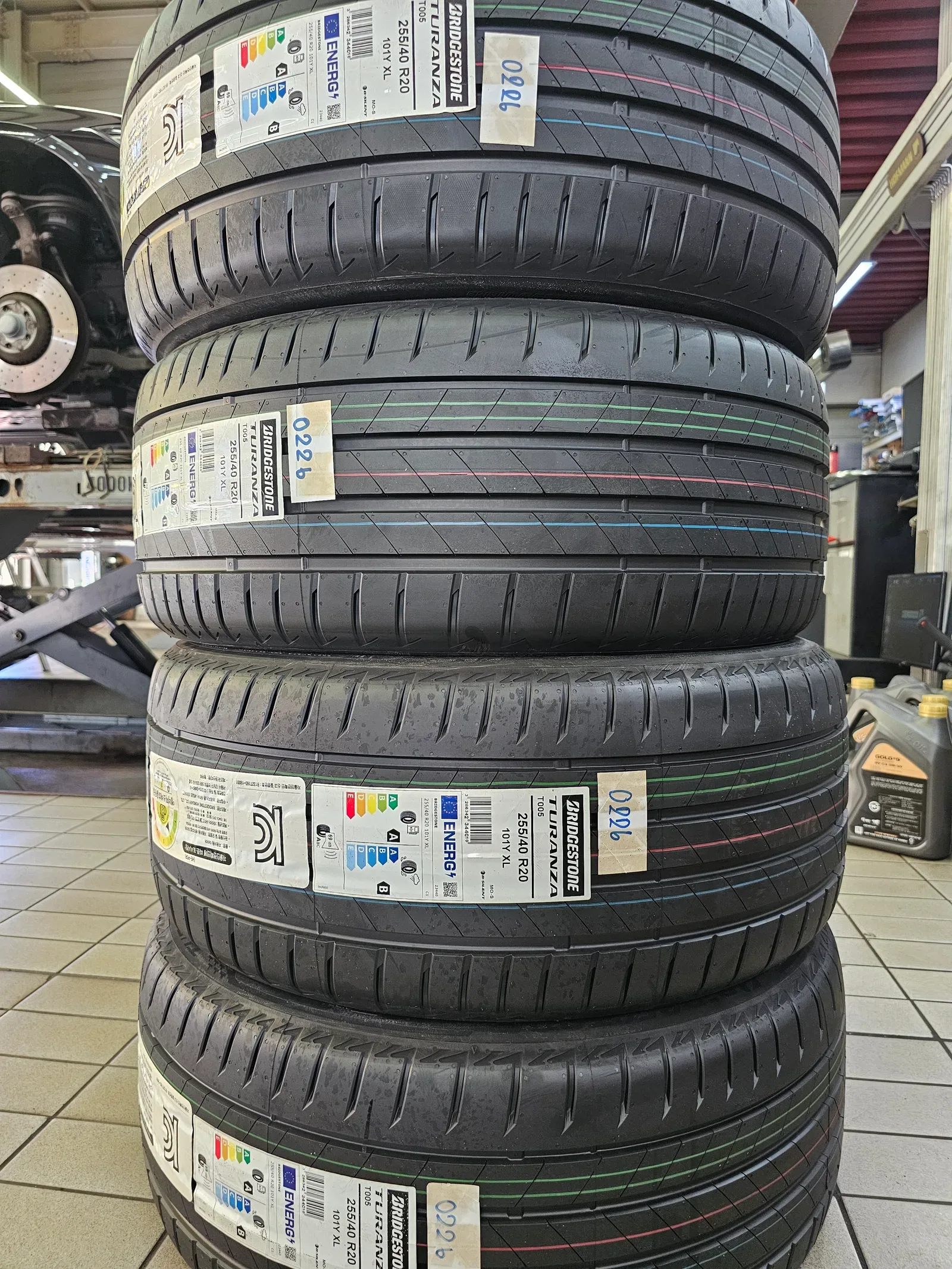 벤츠 S클래스 S450 255/40R20 신품 4본 대기 상태